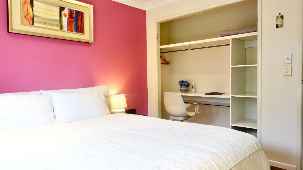 Postel nebo postele na pokoji v ubytování TL Warmest Homestay