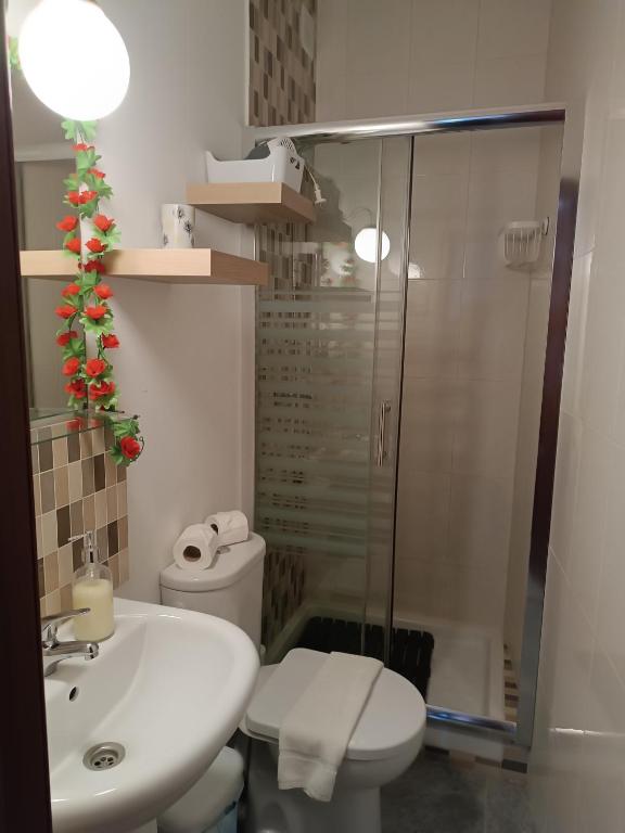Kúpeľňa v ubytovaní Estudios Santos
