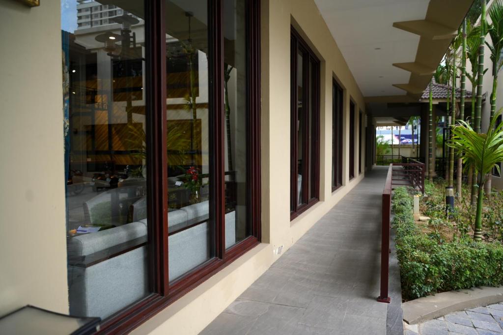 Budova, kde se hotel nachází