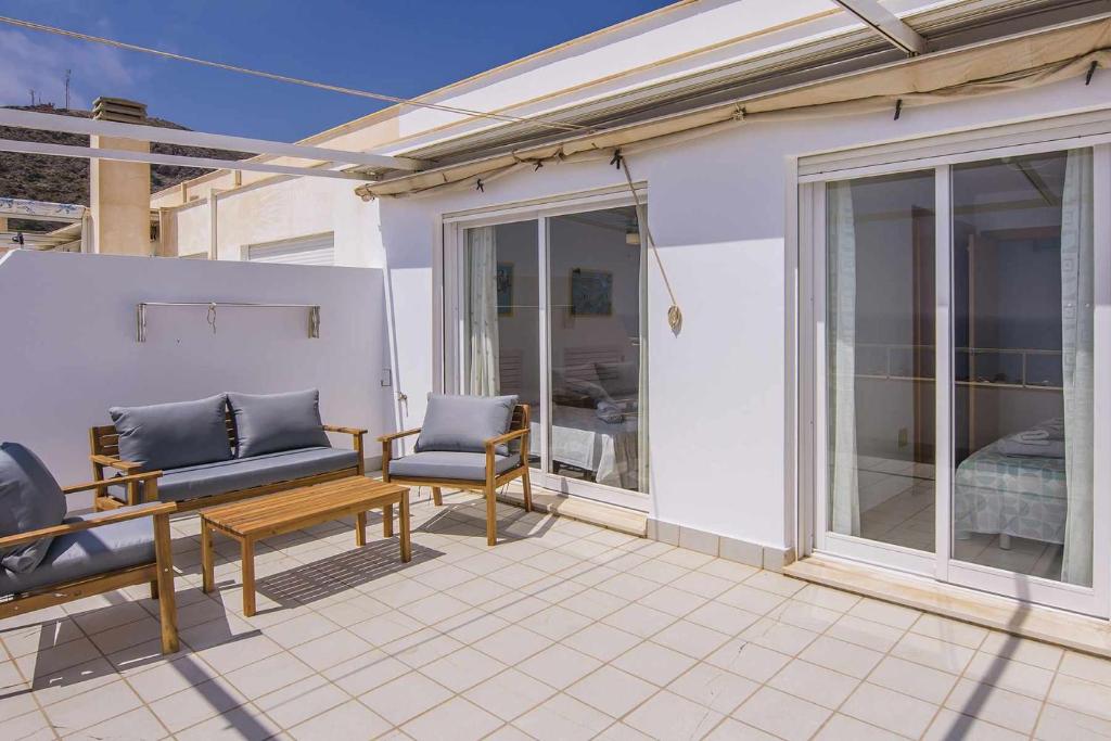 Balkón nebo terasa v ubytování El Horizonte Piscina,Terraza y Vistas