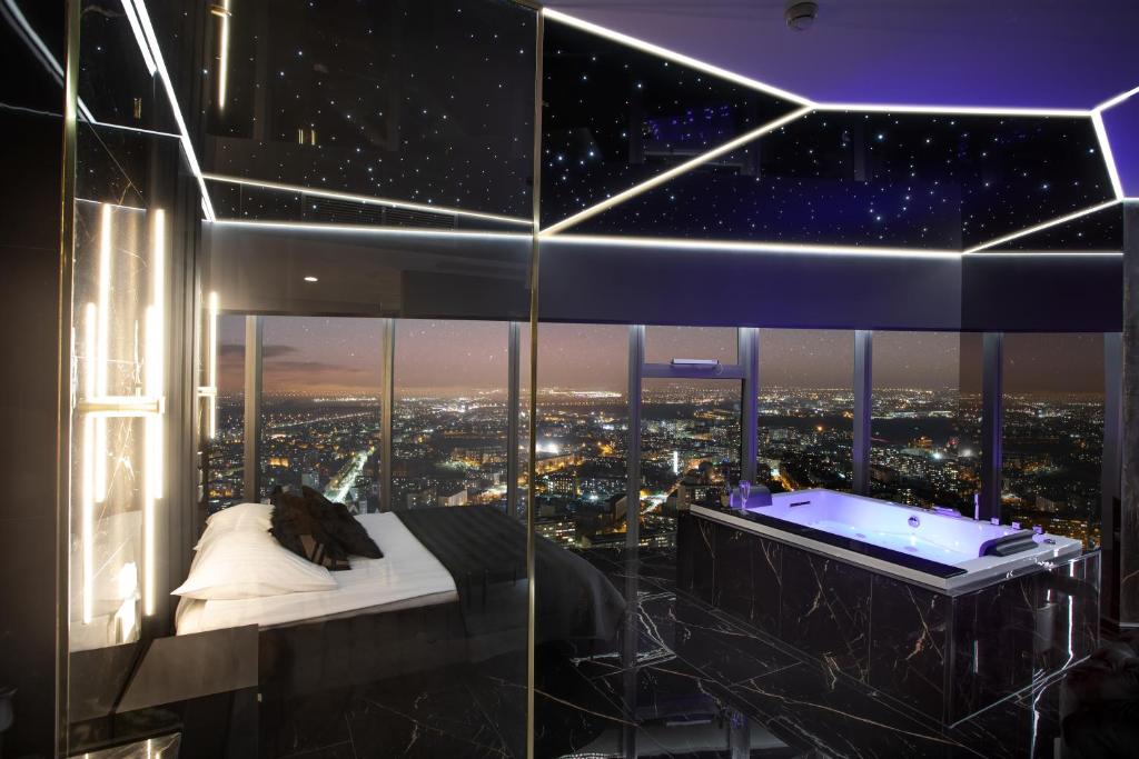 Fotografia z galérie ubytovania In The Sky - Apartamenty w Sky Tower vo Vroclavi