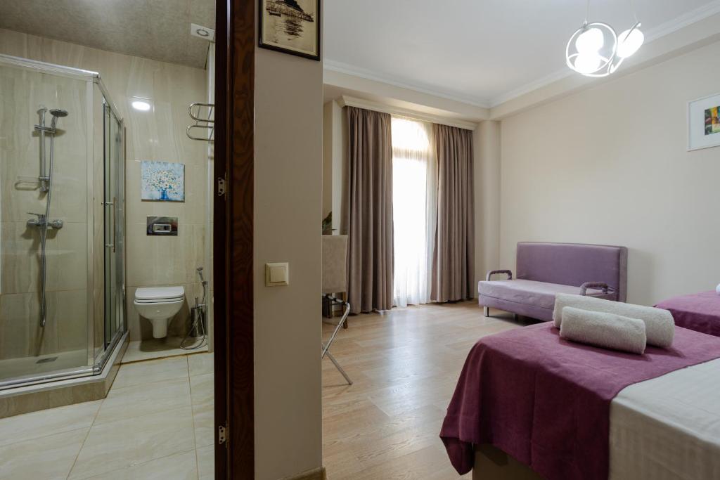 Koupelna v ubytování Daisi Sunset Hotel