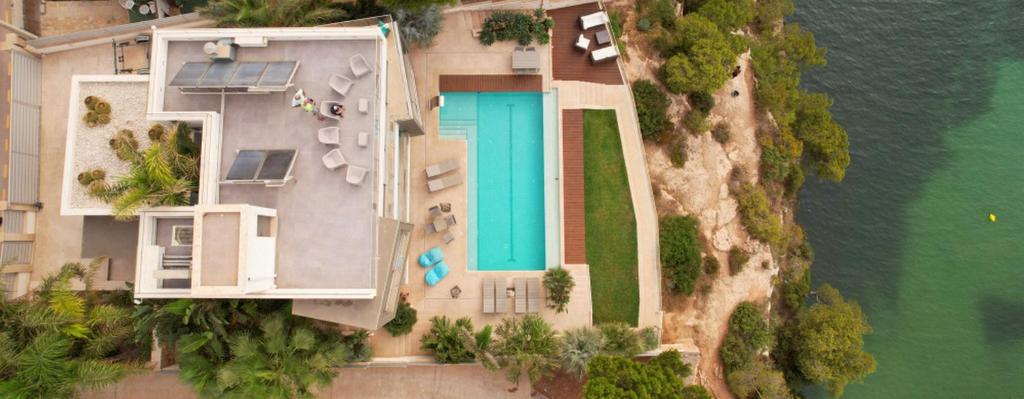 THE CRYSTAL BAY * Luxury bay and see view Villa, Cala Pi ...