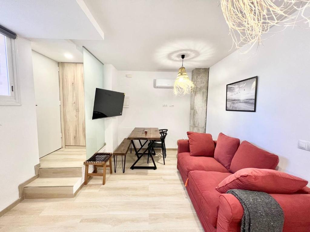 Posezení v ubytování Erisa IB Carihuela - Torremolinos