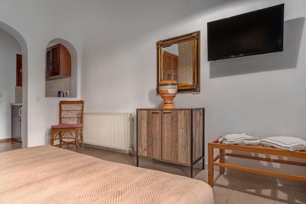 TV a/nebo společenská místnost v ubytování Margi House