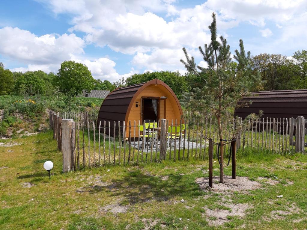 Zahrada ubytování Campland