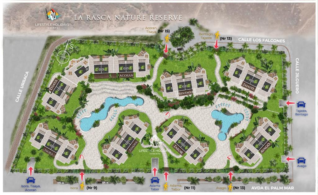 The swimming pool at or close to Jardines - Tabor 1 2 POOL VIEW 1B