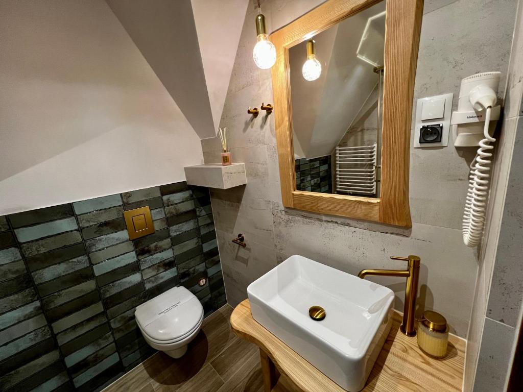 Vannituba majutusasutuses POD ROŻKAMI
