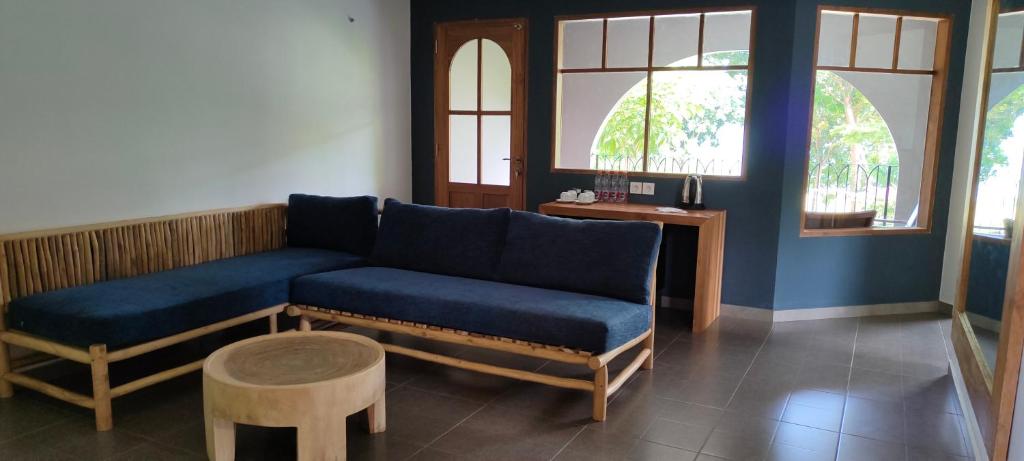 Posezení v ubytování La Collina Villa