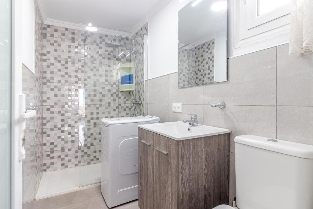 Kúpeľňa v ubytovaní Flatguest Central City