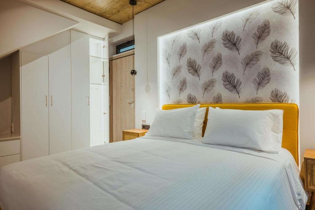 Postel nebo postele na pokoji v ubytování Anemmaro Villa 1 in Crete