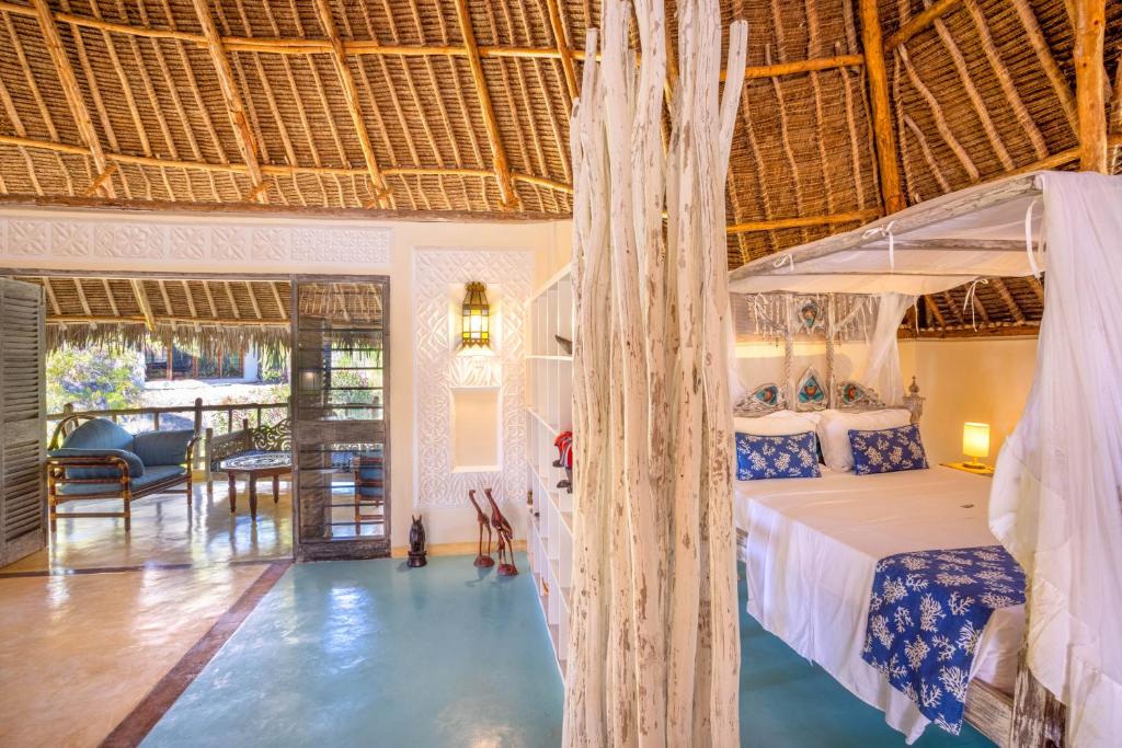 Letto o letti in una camera di Aestus Villas Resort