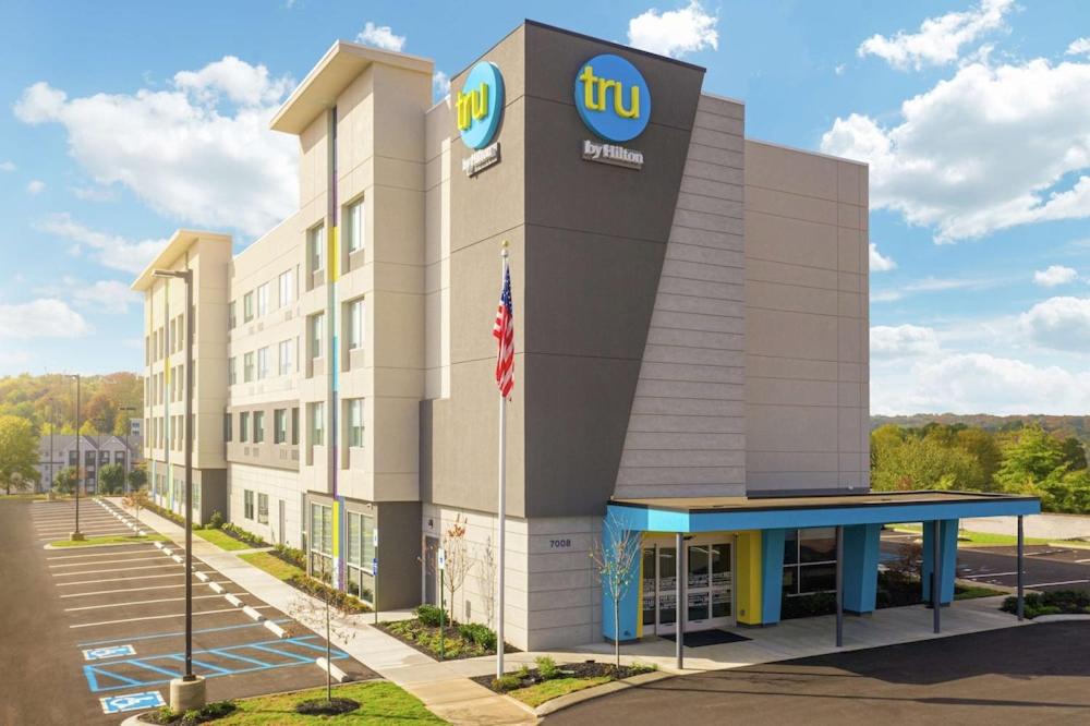 a rendering of a two story building with a hotel at Tru By Hilton Gastonia in Gastonia
