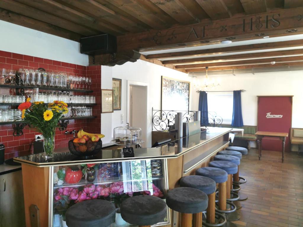 Lounge nebo bar v ubytování Thurners Boutique Hotel