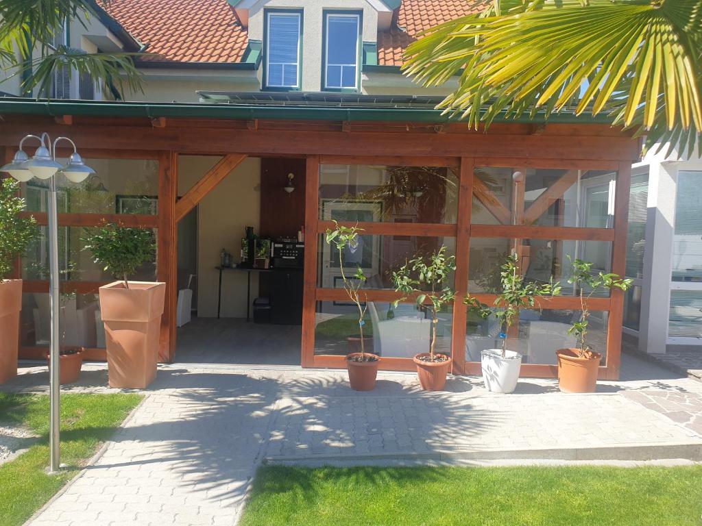 Zahrada ubytování Ferienhaus Apetlon