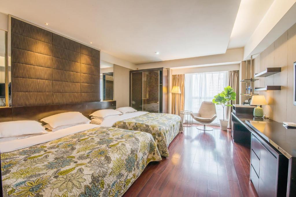 Nanjing Kaibin Apartment - Aishang Shopping Mall - Twin Studio