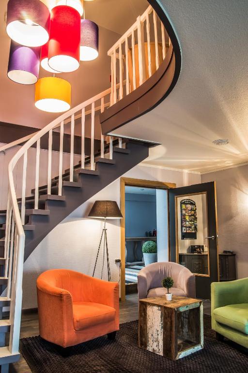 Posezení v ubytování Mandarina Hotel Luxembourg Strassen