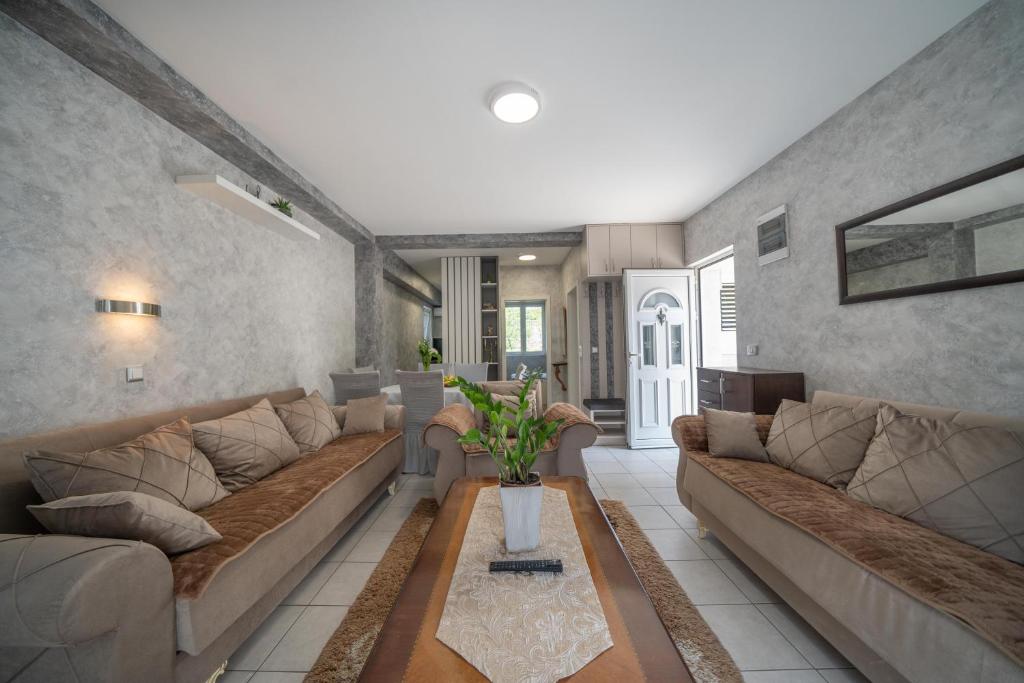 Posezení v ubytování Apartman Anja