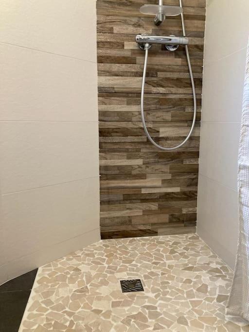 Kúpeľňa v ubytovaní La Geck'home