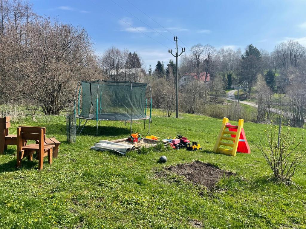 Zahrada ubytování Venkovská chalupa