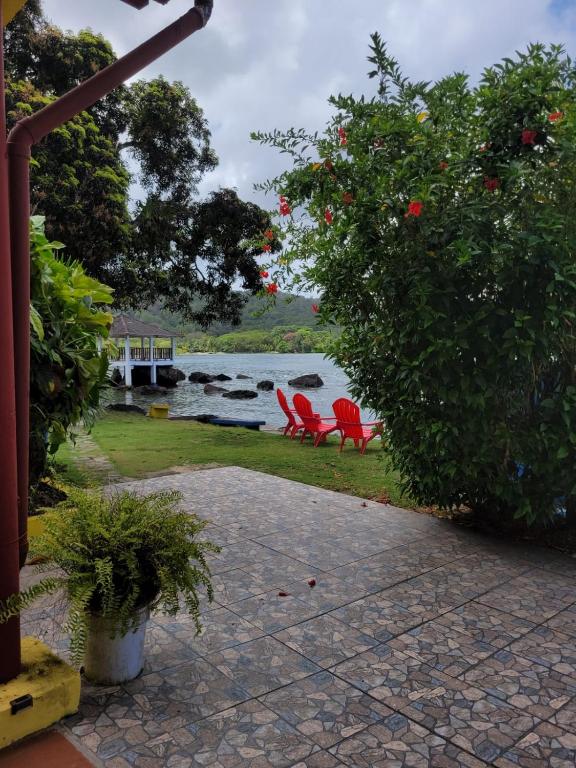 Paisaje cerca de esta posada u hostería
