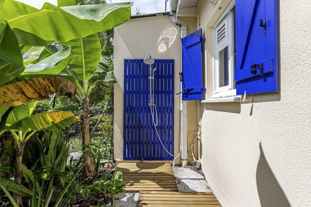 Zahrada ubytování Villa Mango 150 mètres plage à pied