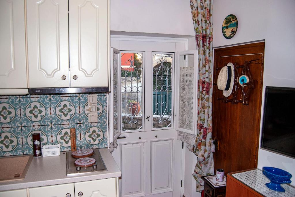 A bathroom at Yangos traditional home