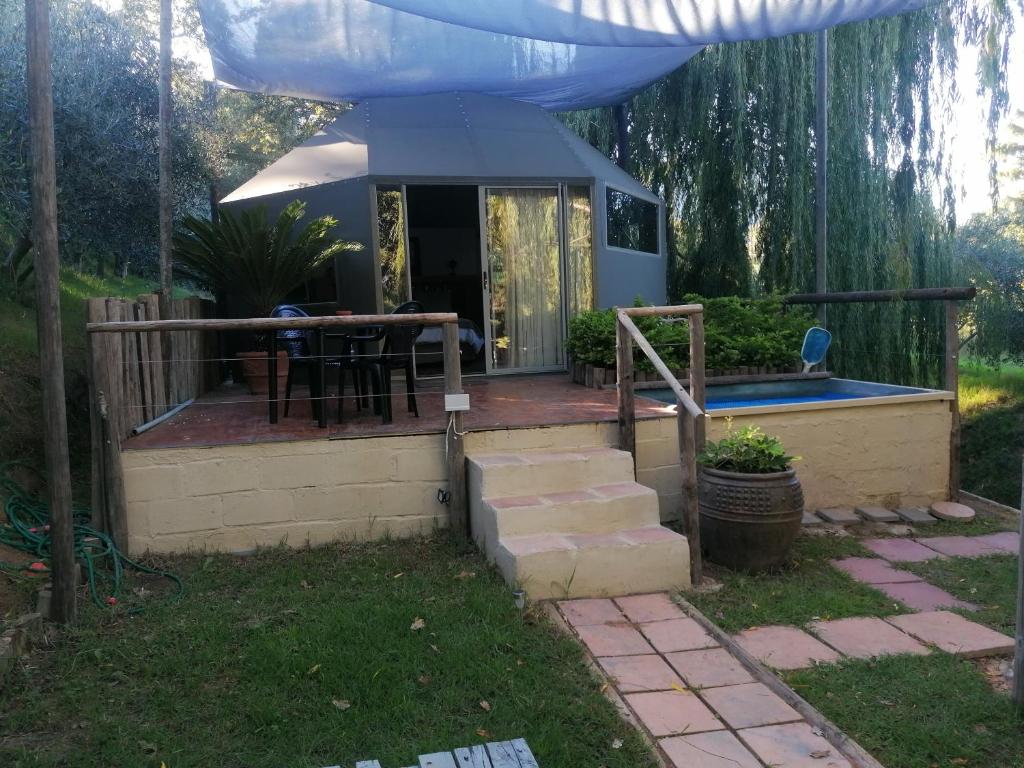 Zahrada ubytování Glamping at The Well in Franschhoek