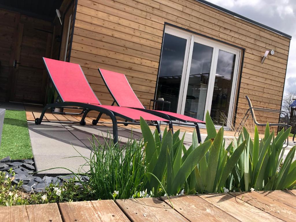 Zahrada ubytování Mini Love Room jacuzzi privatif
