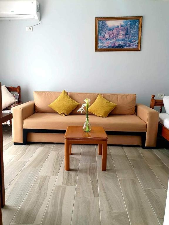 Posezení v ubytování Alexa apartament