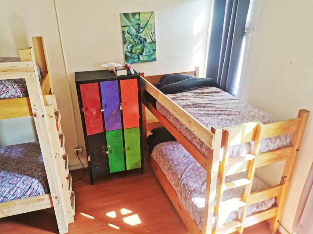Postel nebo postele na pokoji v ubytování La Casa Piola