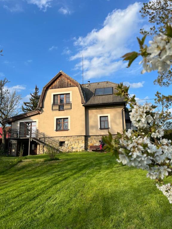 Zahrada ubytování Villa Beata