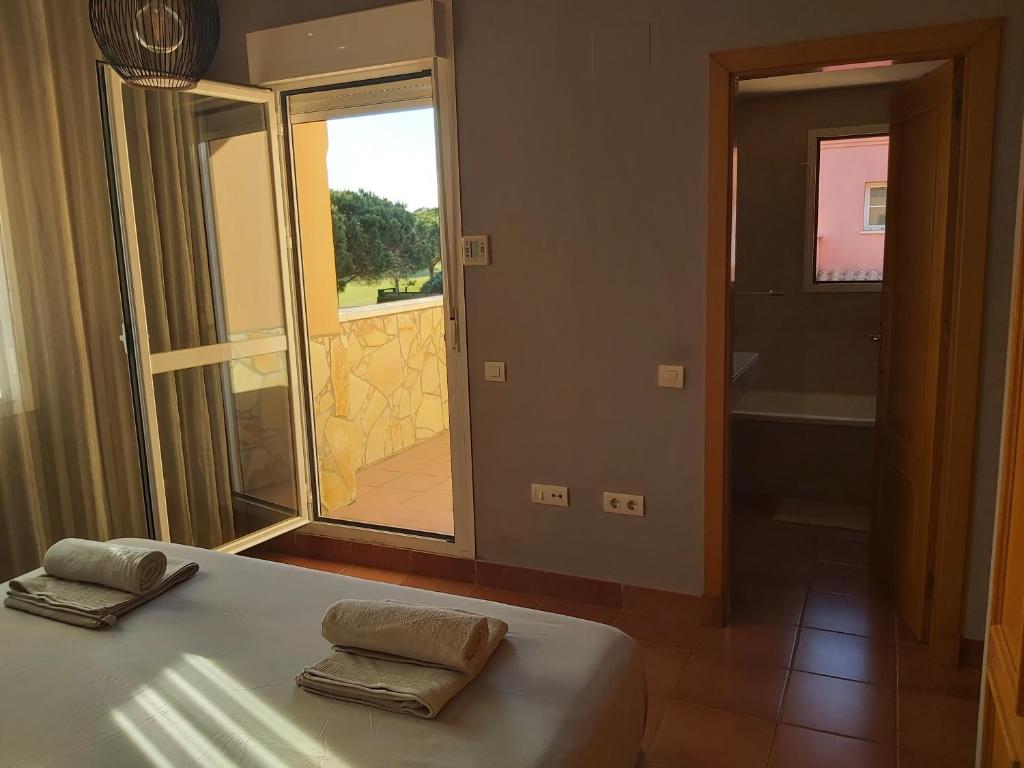 Posteľ alebo postele v izbe v ubytovaní VILLA DEL MAR