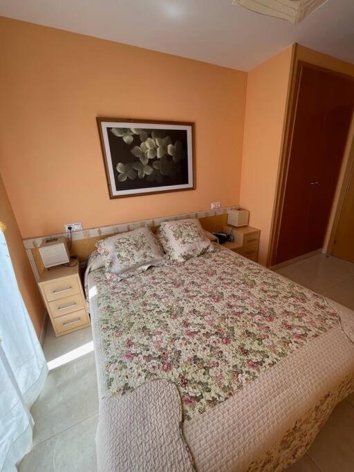 Postel nebo postele na pokoji v ubytování Residencial Spiaggia Dorata a 100m de la Playa