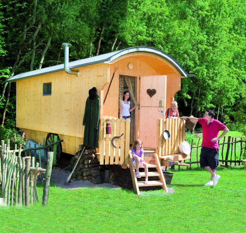 Zahrada ubytování Natur-Resort Tripsdrill
