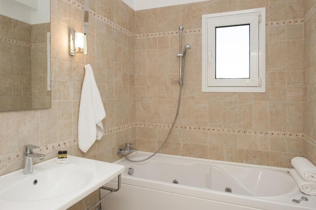 Koupelna v ubytování Casa Bianca