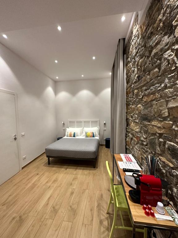 Postel nebo postele na pokoji v ubytování A Ca' De Mananan Guesthouse