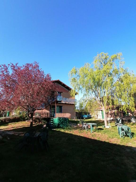 Zahrada ubytování ALBERGUE peregrinos CASAFLOR