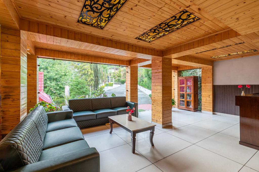 Posezení v ubytování Maple Resort Chail