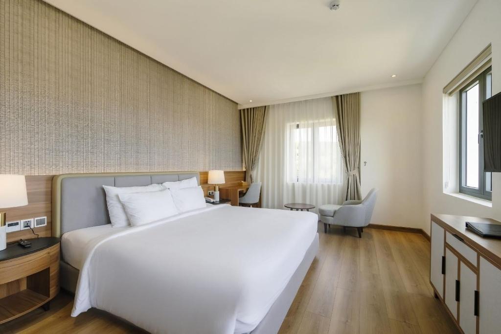 Phòng Có Giường Cỡ Queen Nhìn Ra Vườn