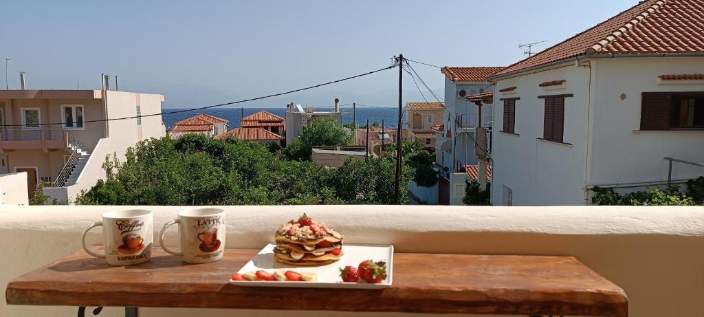 Balkón nebo terasa v ubytování Local Paradise Xilokastro