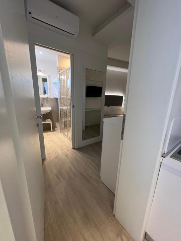 Kuchyň nebo kuchyňský kout v ubytování Hotel Ardea