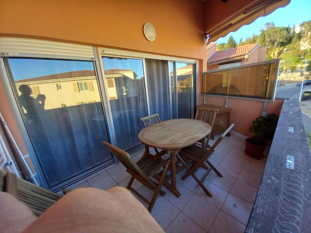 Balkón alebo terasa v ubytovaní la petite toscane