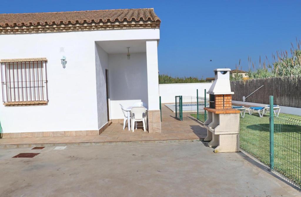Balkón alebo terasa v ubytovaní Chalet Playa Roche