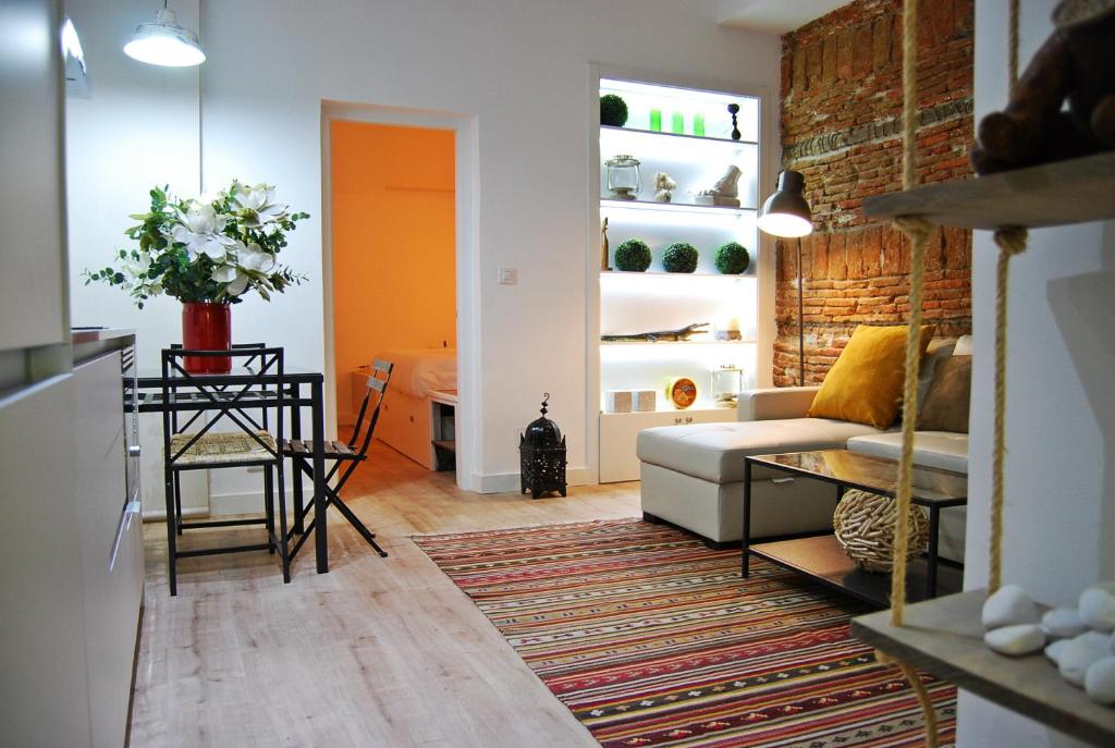 Posezení v ubytování Apartamento espléndido y céntrico