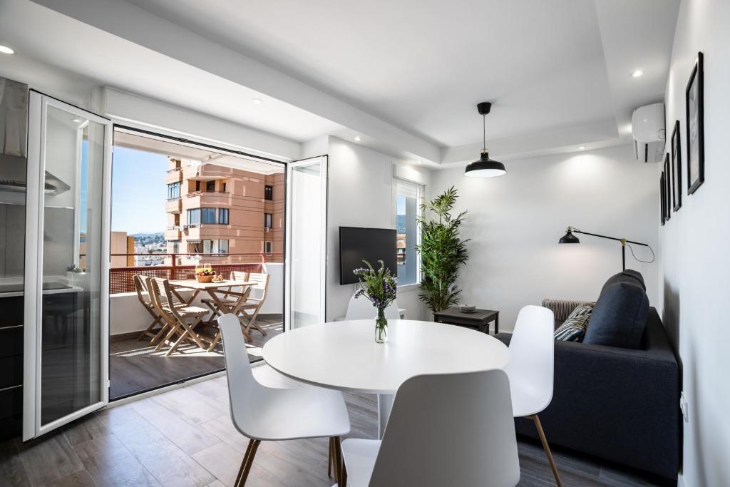 Posezení v ubytování Sur Suites Palmeras 8