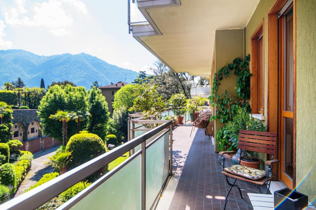 Balkon oz. terasa v nastanitvi Cernobbio Garden View - by My Home In Como