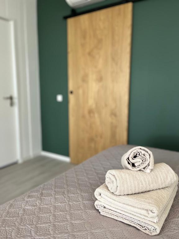 Postel nebo postele na pokoji v ubytování B&B Badhuis