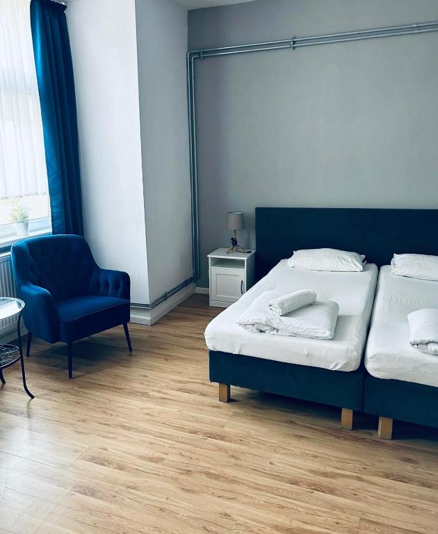 Posteľ alebo postele v izbe v ubytovaní Hostel Octopus Gdańsk