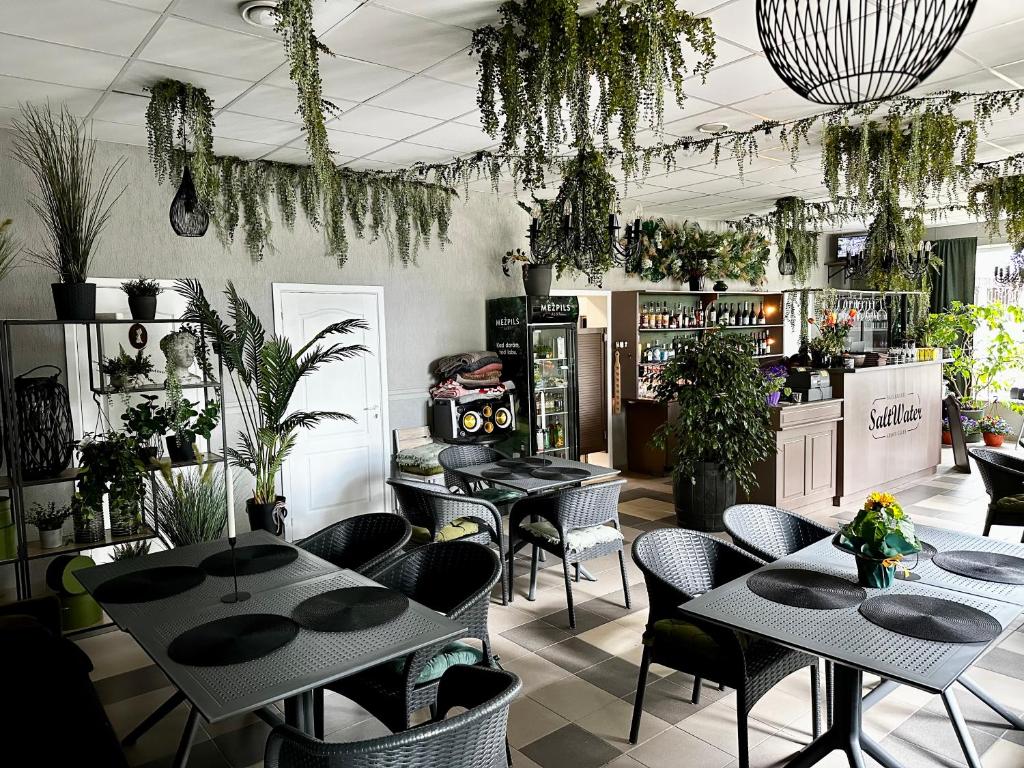 Posezení v ubytování Villa Gāles Hotel